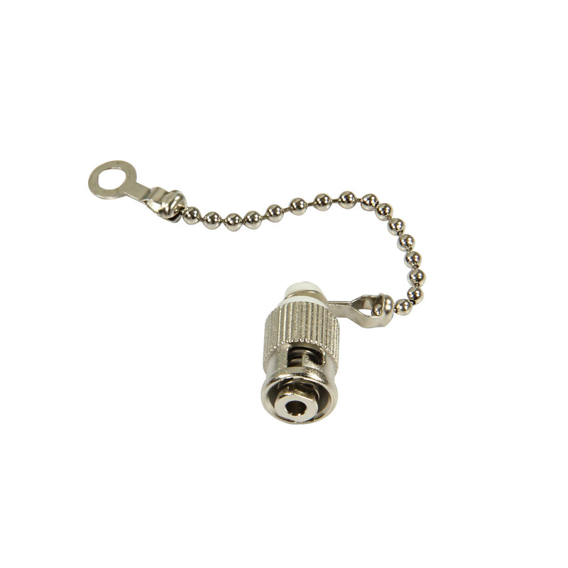 Metal Cap & Chain for ST Mating Sleeves/Adapters