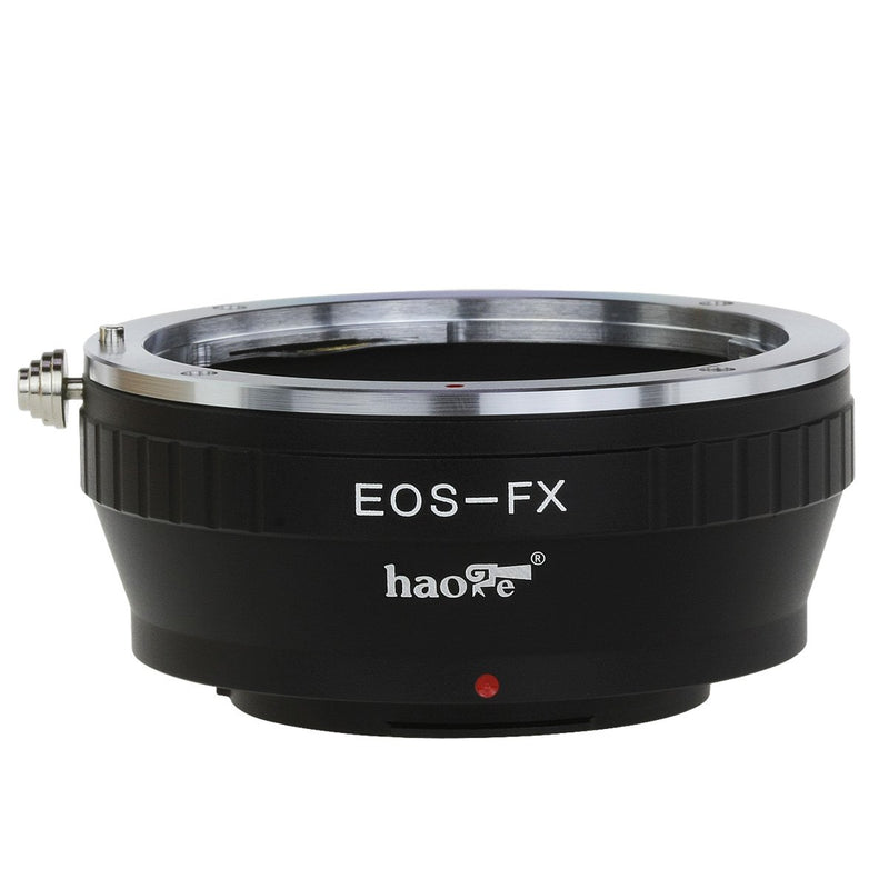 Haoge Lens Mount Adapter for Canon EOS EF EF-S Lens to Fujifilm Fuji X FX Mount Camera Such as X-A2 X-A3 X-A5 X-A10 X-A20 X-E1 X-E2 X-E2s X-E3 X-H1 X-M1 X-Pro1 X-Pro2 X-T1 X-T2 X-T3 X-T10 X-T20 X-T30