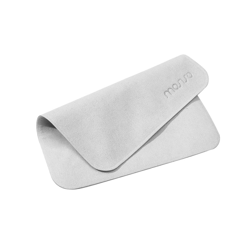 MOSISO Polishing Cloth, 2PCS Soft Microfiber Cloth Electronic Screen Cleaning Cloths Compatible with iPhone,Compatible with MacBook,Compatible with iPad,Tablets,Laptop Notebook Computer,Camera, Grey