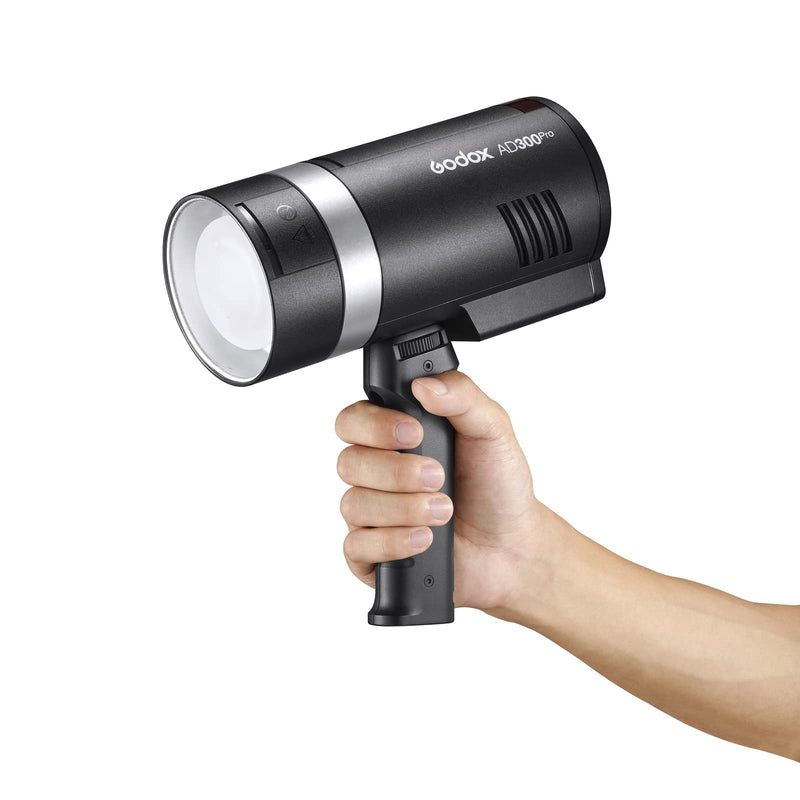 Godox FG-100 Flash Grip, Portable Bracket Handle Speedlite Holder Stabilizers with 1/4" Screw, Compatible with Godox AD100pro, AD200pro, AD300pro and Other Flash/LED Light