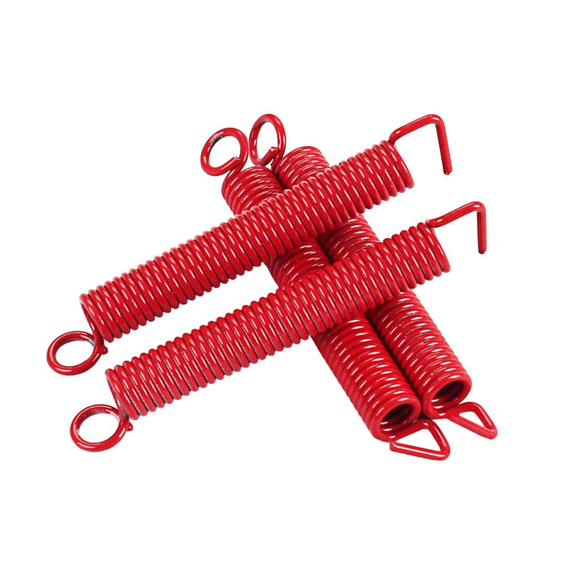 SUPVOX 4pcs Electric guitar tremolo bridge tension springs tremolo bridge system springs for floyd rose st stratocaster style electric guitar (Red)