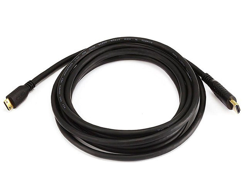 [AUSTRALIA] - BRENDAZ Standard Mini HDMI to HDMI Cable 10-feet for Canon EOS 5D Mark II, Mark III and EOS Rebel T7i 60D T6i T6 T6s T5 T5i DSLR Camera. (10-Feet) 