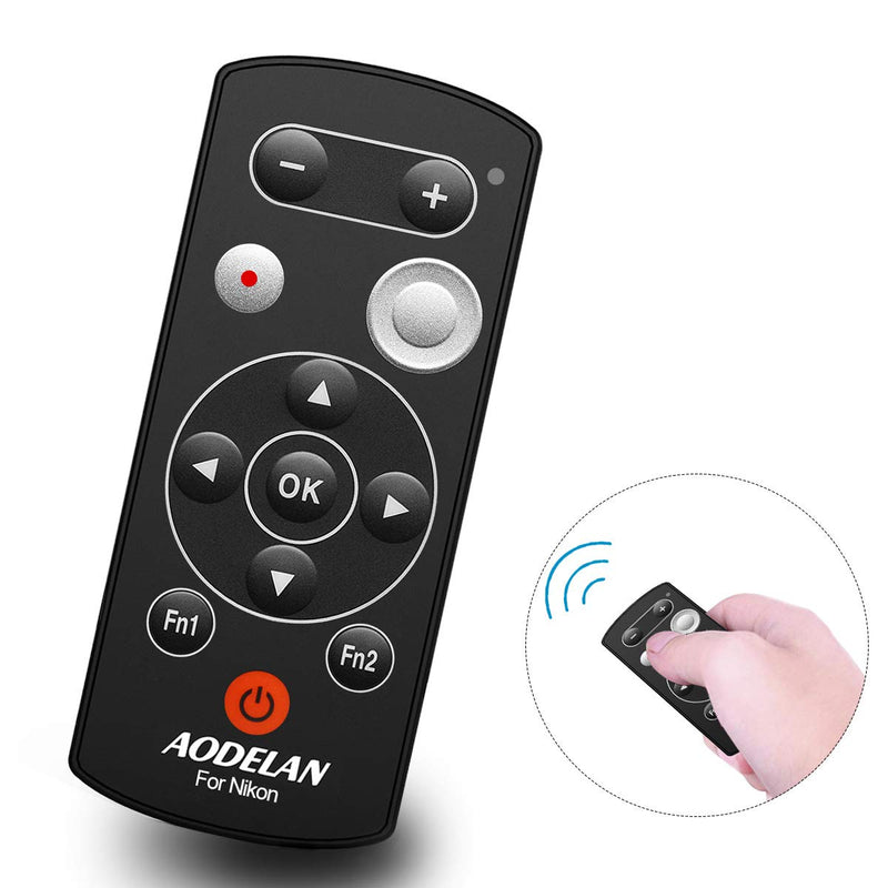 AODELAN Wireless Camera Remote Control Remote Shutter Release for Nikon Zfc, Z50, P1000, B600, A1000, P950; Replaces Nikon ML-L7