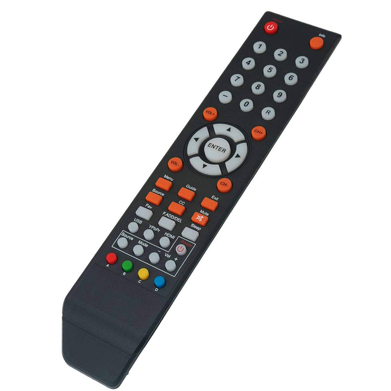New 8142026670003C TV Remote Control Compatible with Sceptre LCD LED Class HDTV E165BV-SS E165WV-SS E168BV-SS E168WV-SS E325BV-SR X322BV-SR X328BV-SR X322BV-SRN X322BV-SRR X325BV-FSR X405BV-FSR