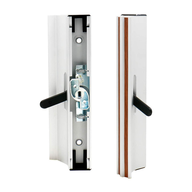Baomain 1 Set Patio Door Handle C-1005 4-15/16" Hole Centers Surface Mounted, Clamp Style, Aluminum