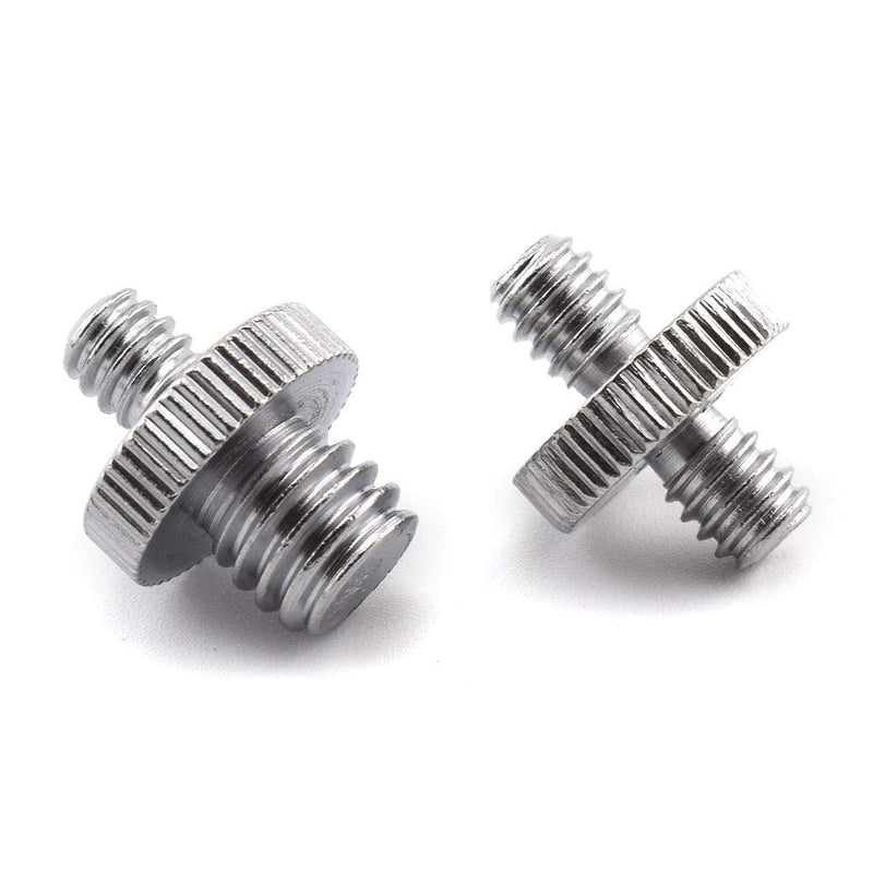 [AUSTRALIA] - Camera Screw Kit, SDTC Tech 22 pcs D-Ring Quick Release Plate Mount Screw 1/4"-20 and 3/8"-16 Thread Tripod Screw Adapter Converter for DSLR Camera/Monopod/Ballhead/Light Stand etc. D-Ring Kit 