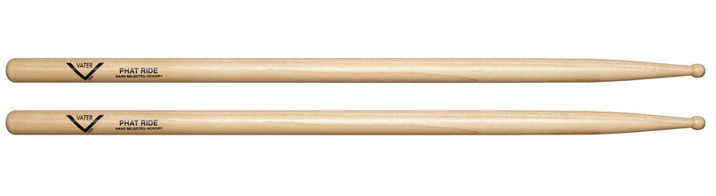 Vater Phat Ride Wood Tip Hickory Drumsticks, Pair