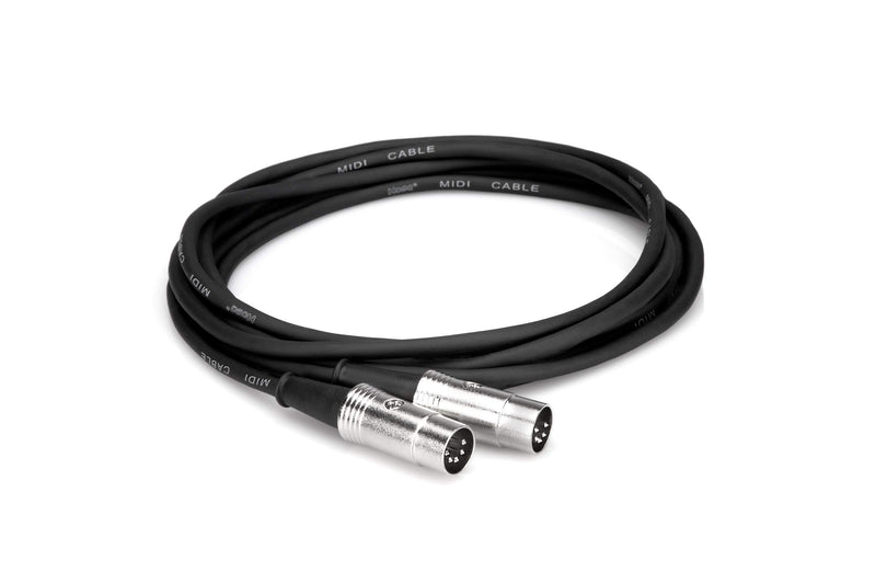 Hosa MID-503 Serviceable 5-Pin DIN to Serviceable 5-Pin DIN Pro MIDI Cable, 3 Feet