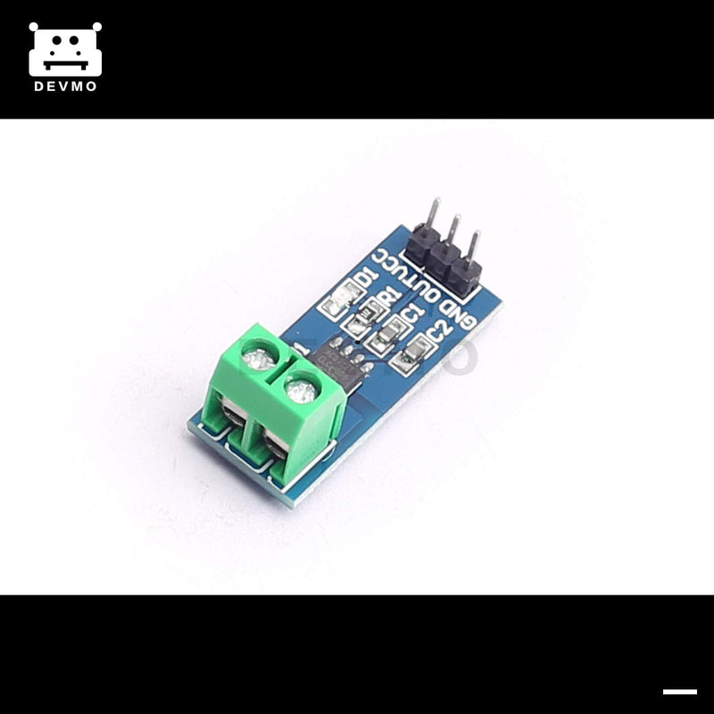 DEVMO 5A Range AC and DC Current Sensor Module ACS712 Module Highly Sensitive Humidity High Efficient Compatible with Ar-duino 5A