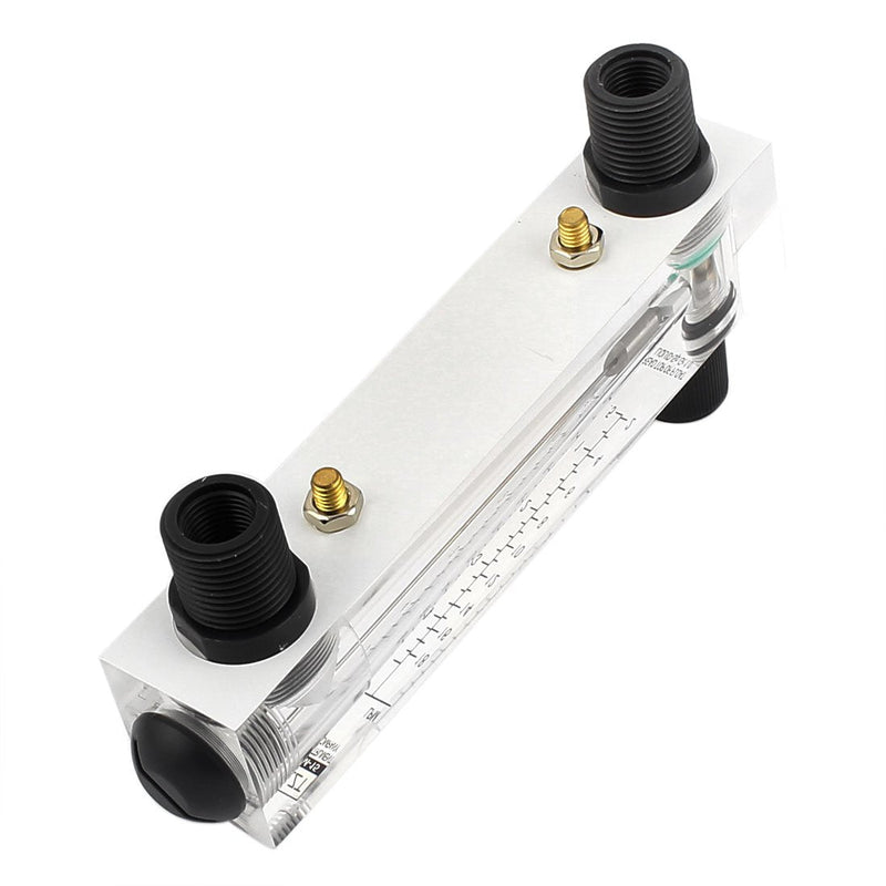 uxcell a15112000ux0004 Adjustable Knob 0.5-5GPM 2-18LPM Water Flow Meter Panel Type Flowmeter