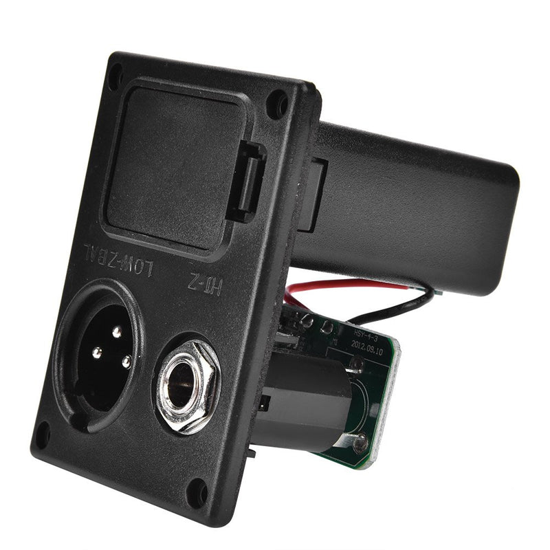 5 Band Pickup, EQ Equalizer Piezo Digital Tuner Pickup for Acoustic Guitar