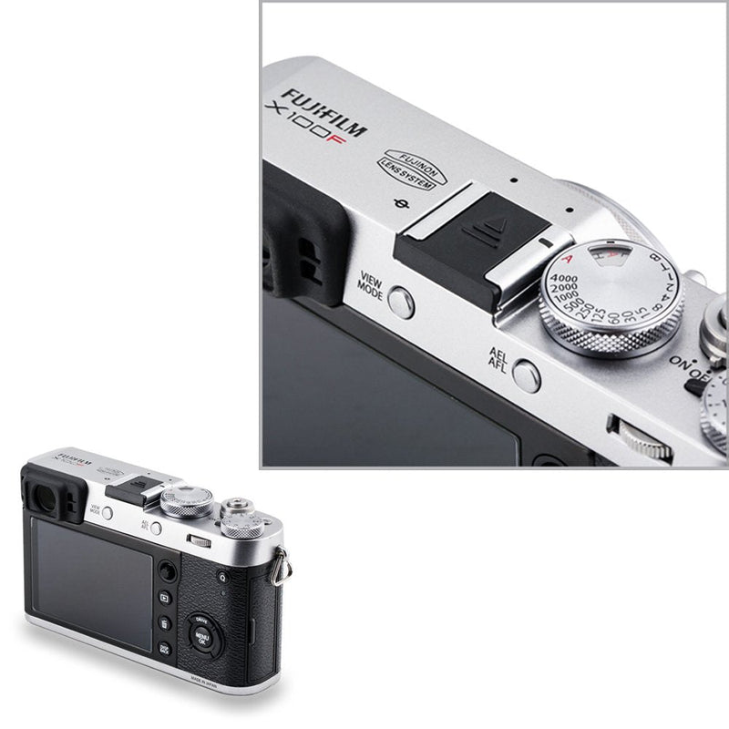 Hot Shoe Cover JJC Hot Shoe Cap Protector Mount for Fujifilm X-T30 II X-T30 X-T20 X-T4 X-T3 X-T2 X-T200 X-T100 X-PRO3 X-PRO2 X-E4 X-E3 X-S10 X-A10 X-A5 X-H1 X100V X100F X100S X10 X30 X70 etc. -Black 1 Pack Black