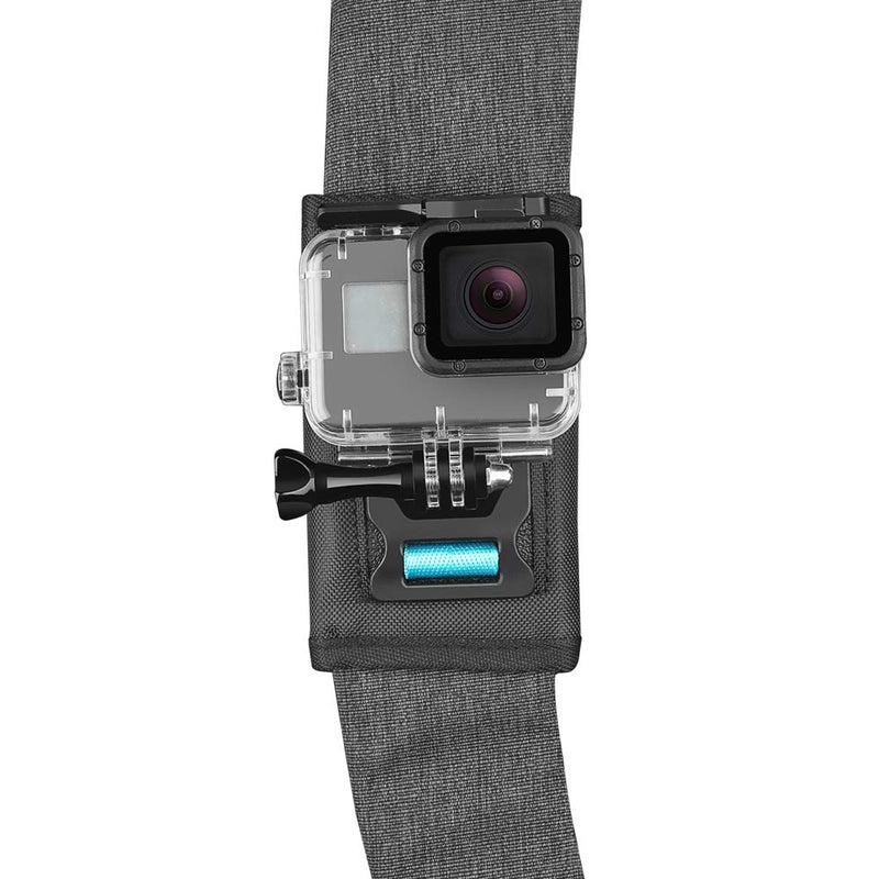 D&F Backpack Shoulder Strap Mount with Quick Release Buckle for GoPro Hero 8 Hero 7/(2018)/6/5/4/Fusion/Session and Other Action Cameras