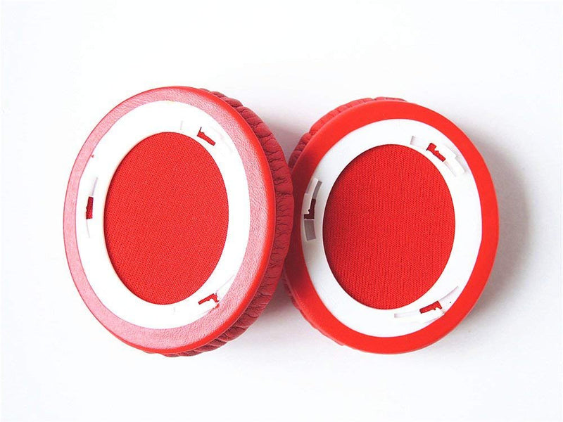 [AUSTRALIA] - Learsoon Replacement Solo 1 Wired Earpads Ear Cushion Compatible with Monster Beats by Dr.Dre Wired Solo 1.0 Solo HD On-Ear Headphones (Red) Red 