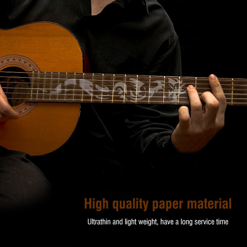 Fretboard Note Sticker, Markers Inlay Decals for Acoustic or Electric Guitar