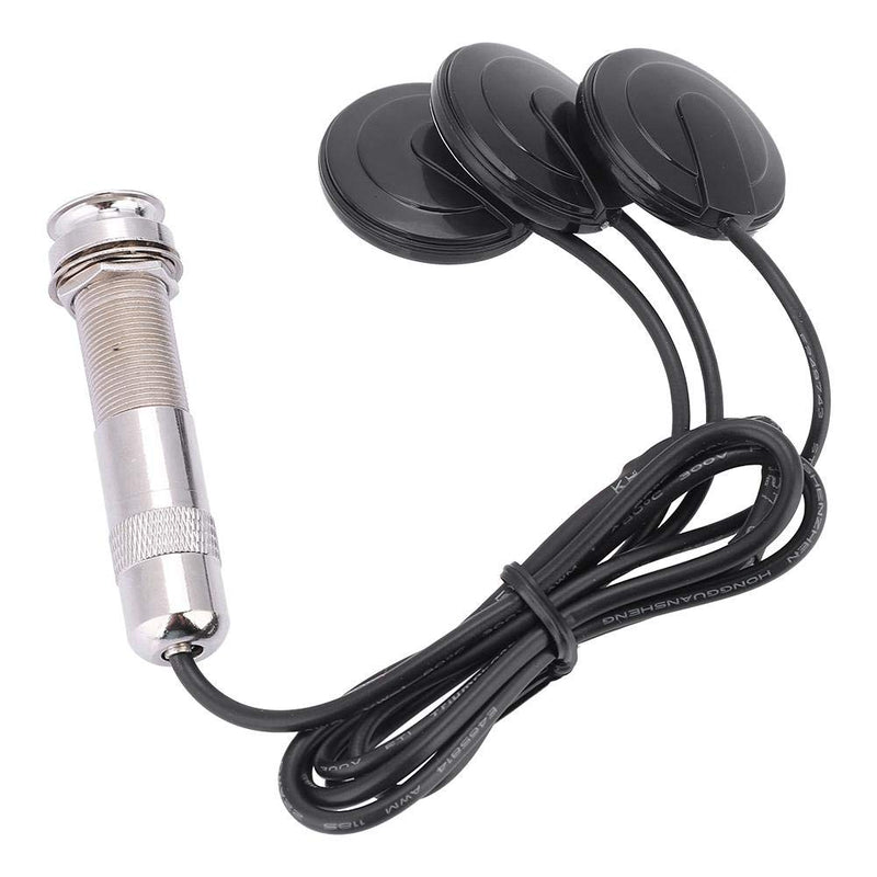 Dilwe Guitar Pickup, Piezo Pickup Transducer for Acoustic Guitar Ukulele Mandolin Instruments