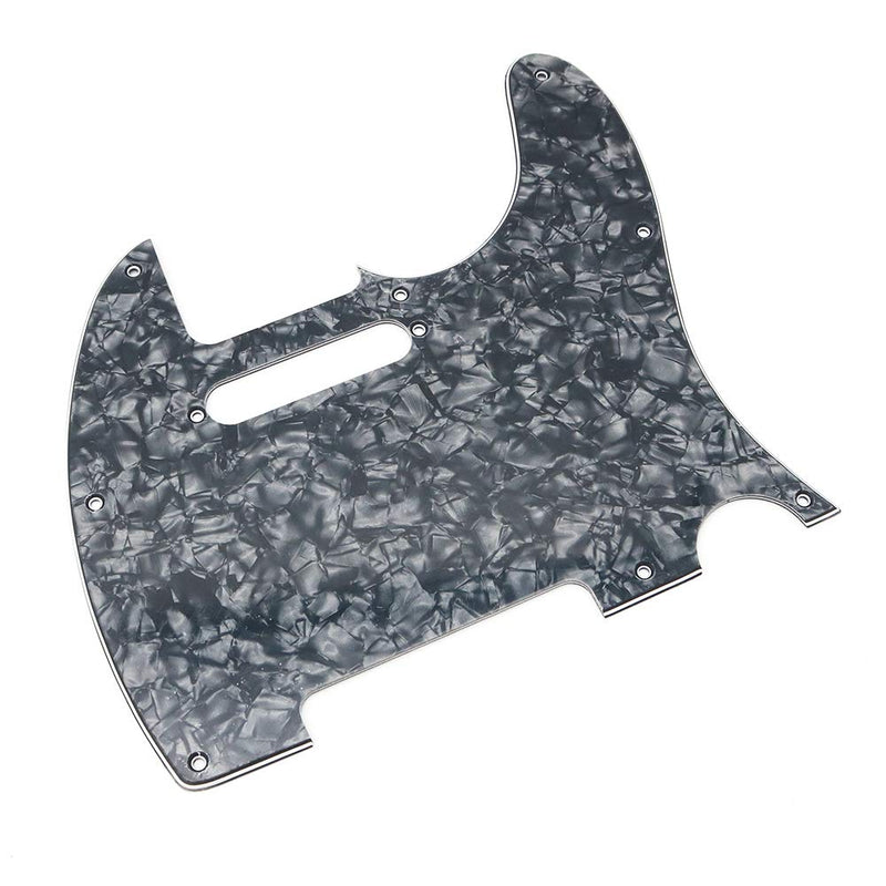 Alnicov Black Pearl Guitar Pickguard Scratch Plate Fits For Tl Electric Guitar