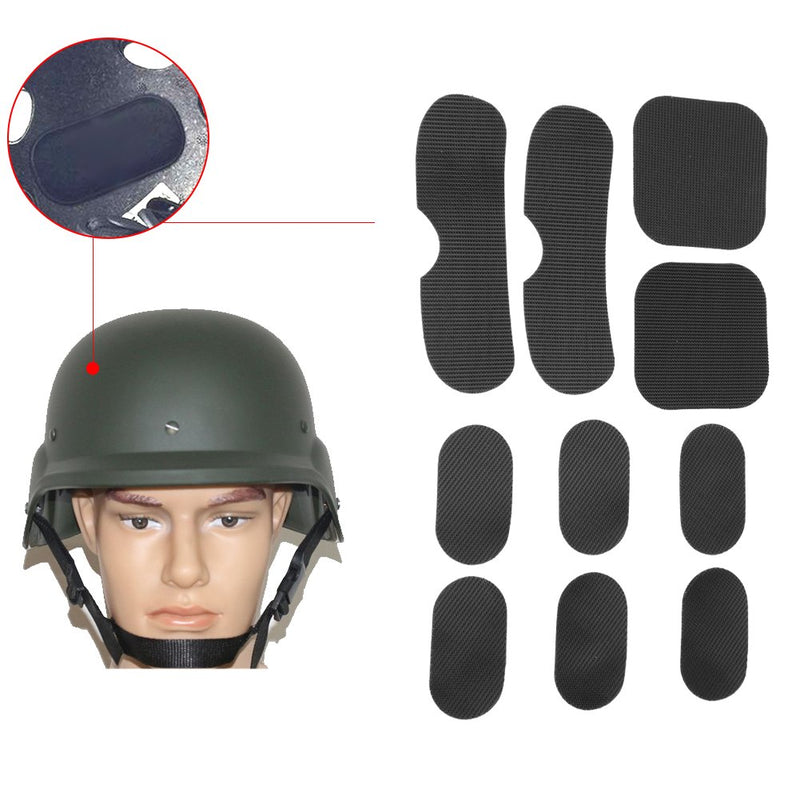 Vbestlife Helmet Padding Thick, Tactical Helmet Pads 19pcs/Set Soft and Durable EVA Motorcycle Helmet Replacement Accessories