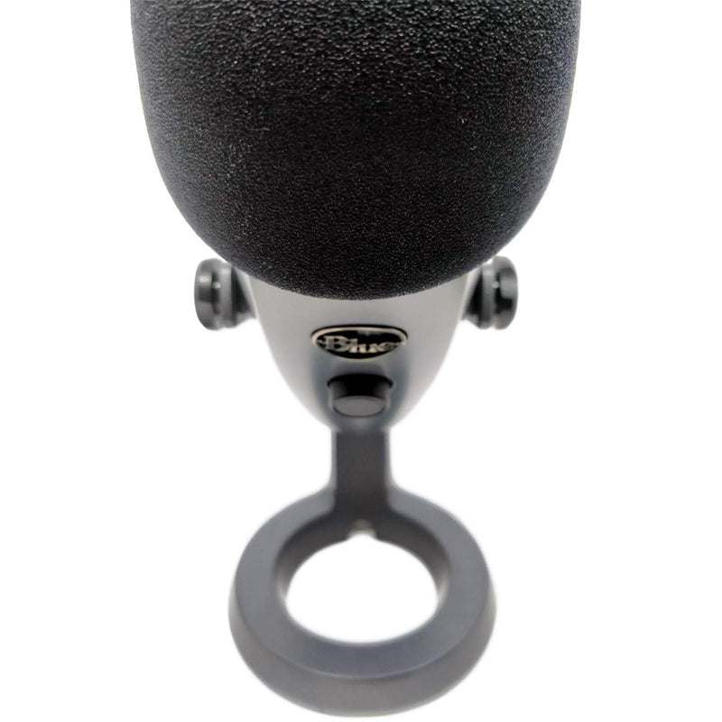 [AUSTRALIA] - Foam Windscreen for Blue Yeti Nano by Vocalbeat - Pop Filter Made from Quality Sponge Material that Filter Unwanted Recording Noises - The Perfect Filter for Your Microphone - Black Color 