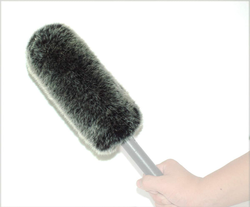 [AUSTRALIA] - 18cm Furry fur MIC Windshield Windscreen Compatible for Rode Ntg-3 ntg-2 ntg-1 Sony ECM-674 ECM-678 ECM 680s Audio-Technica AT897 Sennheiser MKH416/MKE600 Microphone 