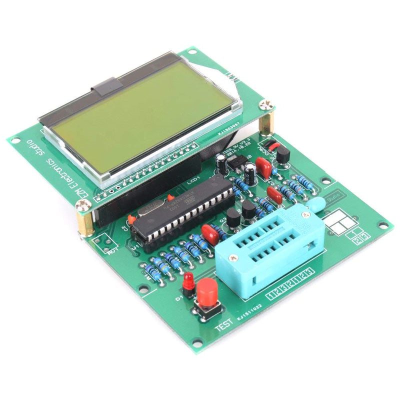 Yosoo GM328 Lcd Display Transistor Tester ESR Meter Cymometer Square Wave Generator