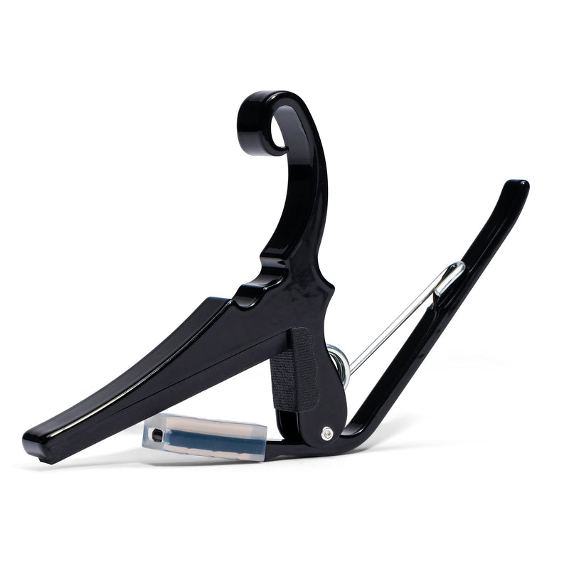 Kyser Quick-Change Capo for classical guitars, Black, KGCB