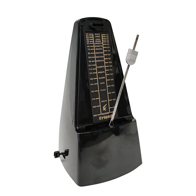 Spring.Rd Universal Professional Mechanical Metronome with High Precision Adjustable Beat Mode for All Kinds of Musical Instruments (Piano/Drum/Violin/Guitar/Bass&Wind Instruments),No Batteries Needed