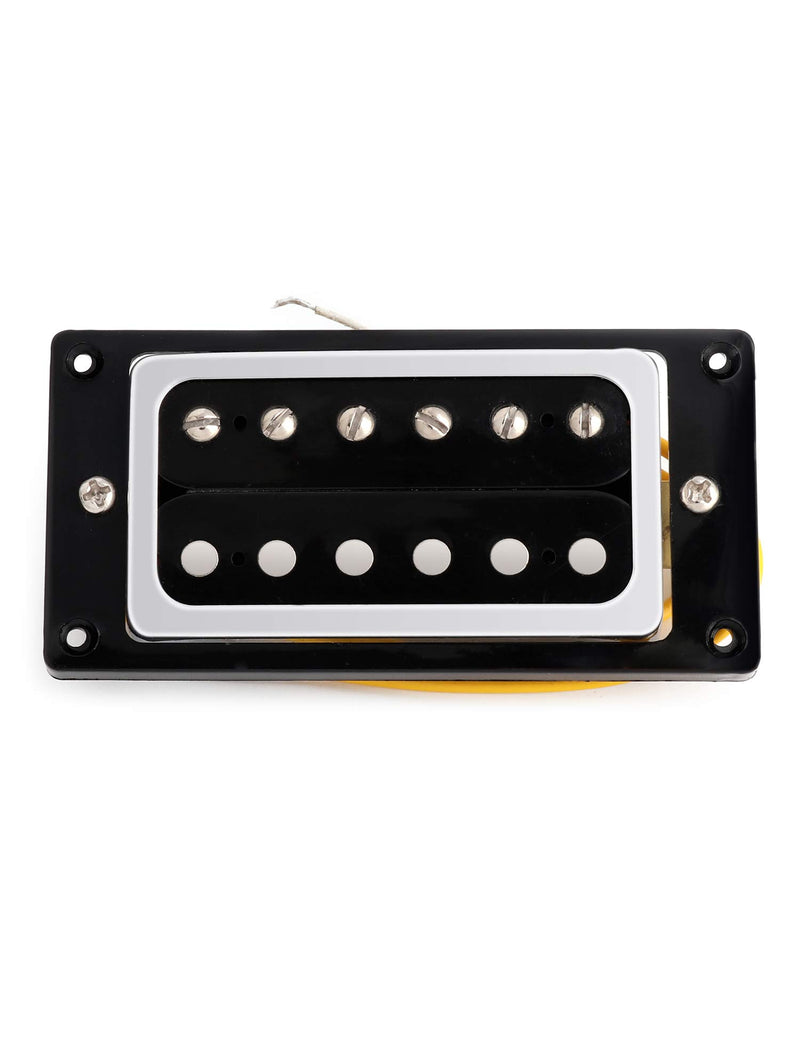 Metallor Sealed Guitar Humbucker Pickups Double Coil Pickup Set Compatible with Les Paul LP Style Electric Guitar Parts Replacement Chrome. C3