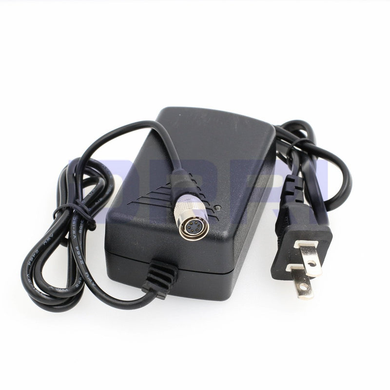DRRI 12V DC Power Supply Adapter with 6pin Female Hirose Connector for Basler GigE Cameras