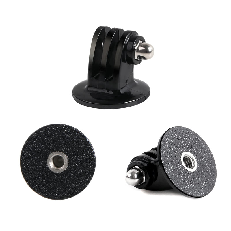 HSU Tripod/Monopod Mount with Thumbscrew for GoPro Hero 10, 9, 8, 7, 6, 5, 4, 3+, 3, 2, 1 HD, AKASO Campark Sjcam Xiaoyi and Other Action Cameras (6pcs)