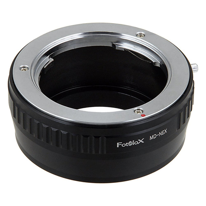 Fotodiox Lens Mount Adapter, Minolta MD/MC/SR Rokkor Lens to Sony Alpha NEX E-mount Camera, fits Sony NEX-3, NEX-5, NEX-5N, NEX-7, NEX-7N, NEX-C3, NEX-F3, Sony Camcorder NEX-VG10, VG20, FS-100, FS-700 Standard