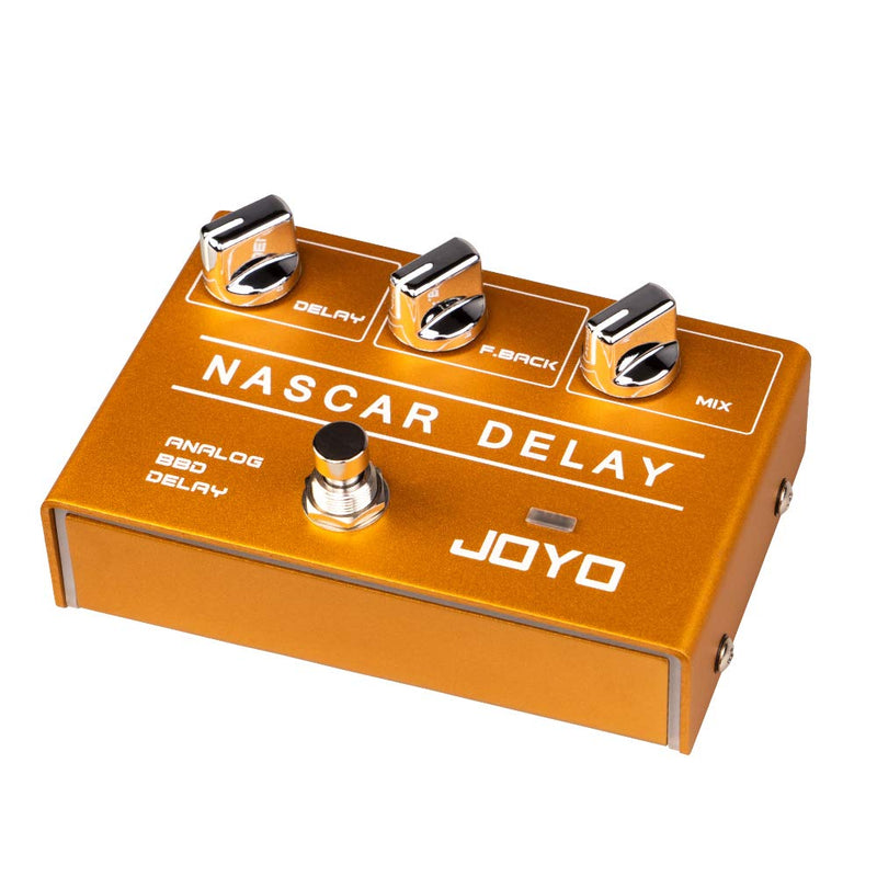 [AUSTRALIA] - JOYO Nacar Analog Delay R-10 R Series Effect Pedal Classic BBD Deliver Vintage Warm Natural Sound Perfect for Sentimental Electric Guitar Solo (R-10) 