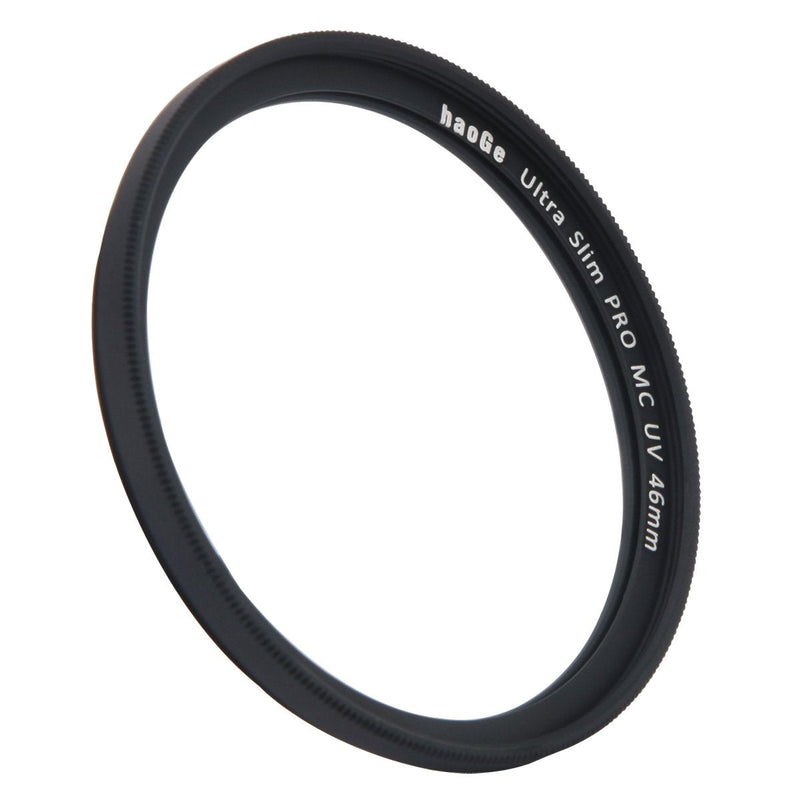 Haoge 46mm Ultra Slim MC UV Protection Multicoated Ultraviolet Lens Filter for Olympus M.Zuiko Digital ED 17mm F1.8 12mm F2.0, Carl Zeiss C Sonnar T 50mm f1.5 ZM Lens