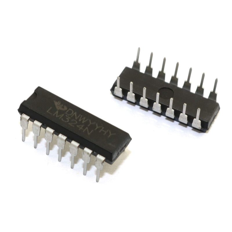 [AUSTRALIA] - Tegg LM324N 10PCS LM324 DIP14 Quad Op-Amp Quadruple Operational Amplifier 