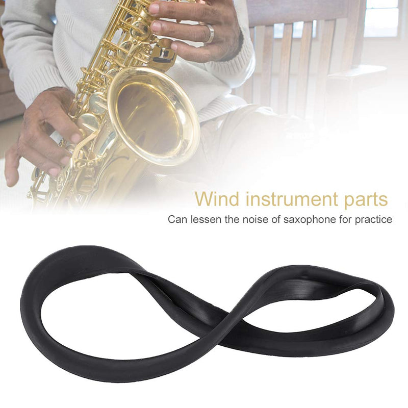 Saxophone Mute Ring Alto/Tenor Saxophone Mute Dampener Silicone Bell Protecor Protective Ring for Saxophone Replacement Accessories Tenor