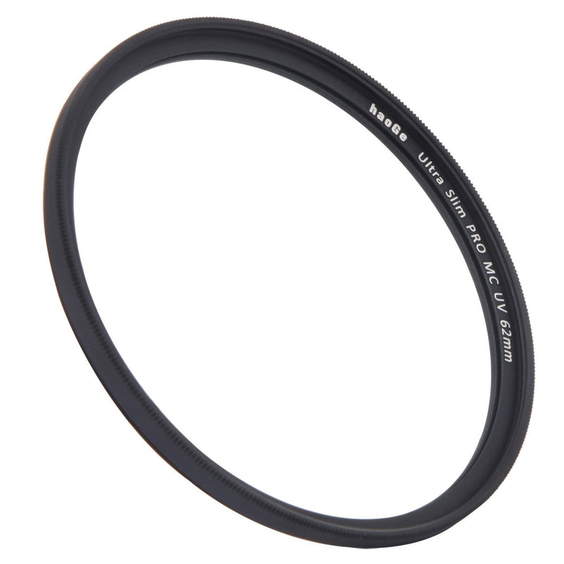 Haoge 62mm Ultra Slim MC UV Protection Multicoated Ultraviolet Lens Filter for Pentax K-30 K-50 K-5 II K-500 K-r K-x with 18-135mm f3.5-5.6 Lens