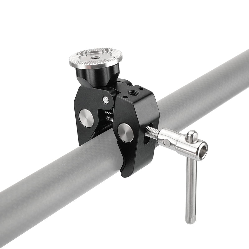 CAMVATE Super Crab Clamp with Rosette Mount M6 Female Thread Hole for Camera Accessories Kit - 2869