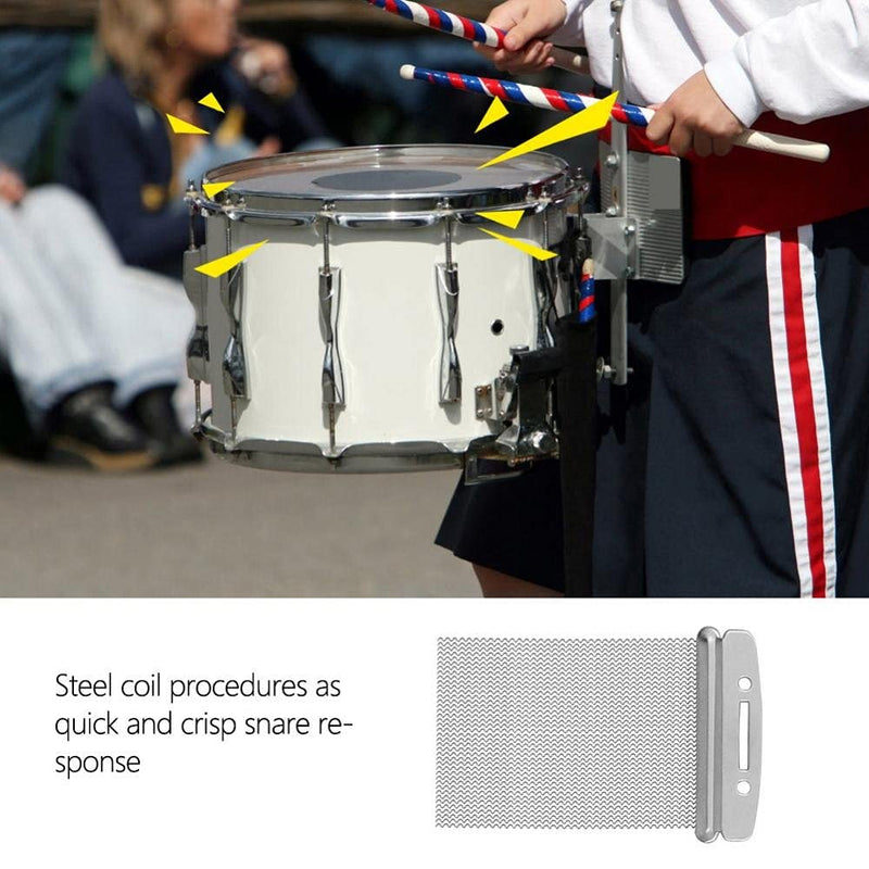 Half Design Snare Drum Wire, Steel Half Design Drum Wire for Children Snare Drum Cajon Box Drum (40 Strand)