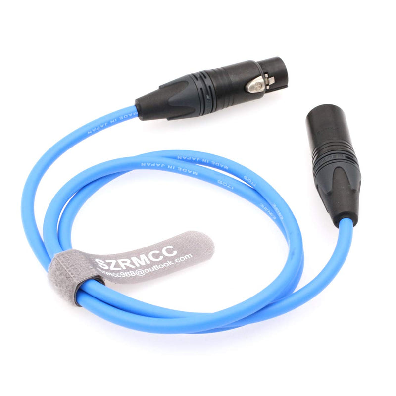 SZRMCC XLR 3 Pin Male to XLR 3 Pin Female Microphone Balanced Audio Cable