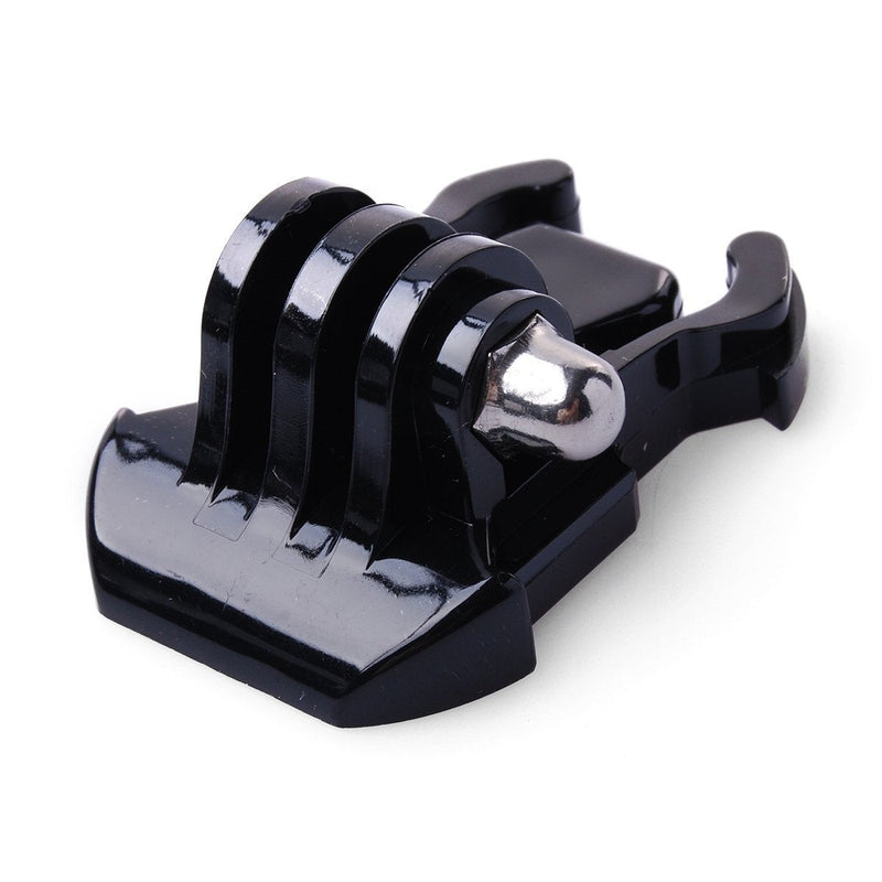 [AUSTRALIA] - QKOO 3X Quick Release Buckle Clip Basic Mount +2X Vertical Surface J-Hook Buckle Mount Base +3X Thumb Screw for GoPro Hero 10 9 8 7 6 5 4 3 Session MAX 2018, AKASO, SJCAM, Xiaomi Yi Action Cameras 