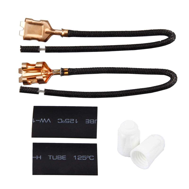 2Sets Universal Range Stove Element Plug Receptacle Block 330031 For Whirlpool Kenmore Electric Stove Range Burner Receptacle Kit AP3075808, PS340571,RR109 5301167733