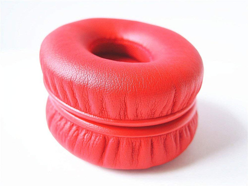 [AUSTRALIA] - Learsoon Replacement Solo 1 Wired Earpads Ear Cushion Compatible with Monster Beats by Dr.Dre Wired Solo 1.0 Solo HD On-Ear Headphones (Red) Red 