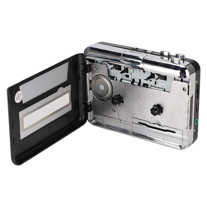Portable Cassette Player, Cassette to MP3 Converter Capture Via USB, USB Cassette Tape to MP3 Stereo Audio Music CD Converter