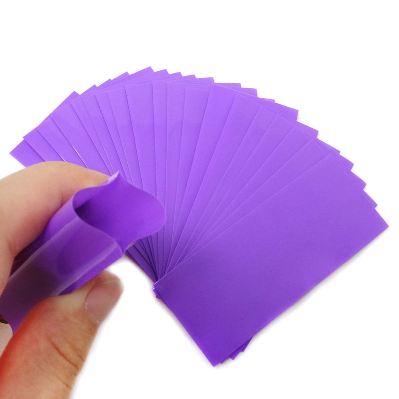 Honbay 200PCS 10 Colors 30x72mm Battery Shrink Film Colorful Battery Wraps PVC Heat Shrink Tubing Tube for 18650 Battery
