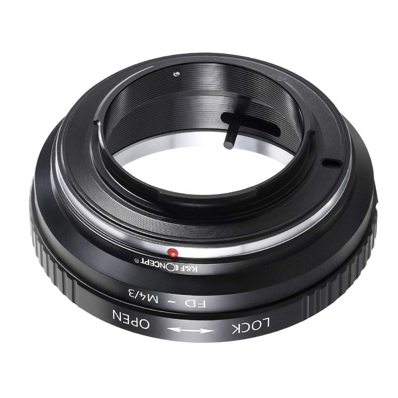 K&F Concept Lens Mount Adapter Ring for Canon FD Lens to Micro Four Thirds M4/3 Olympus Pen and Panasonic Lumix Cameras FD-M4/3