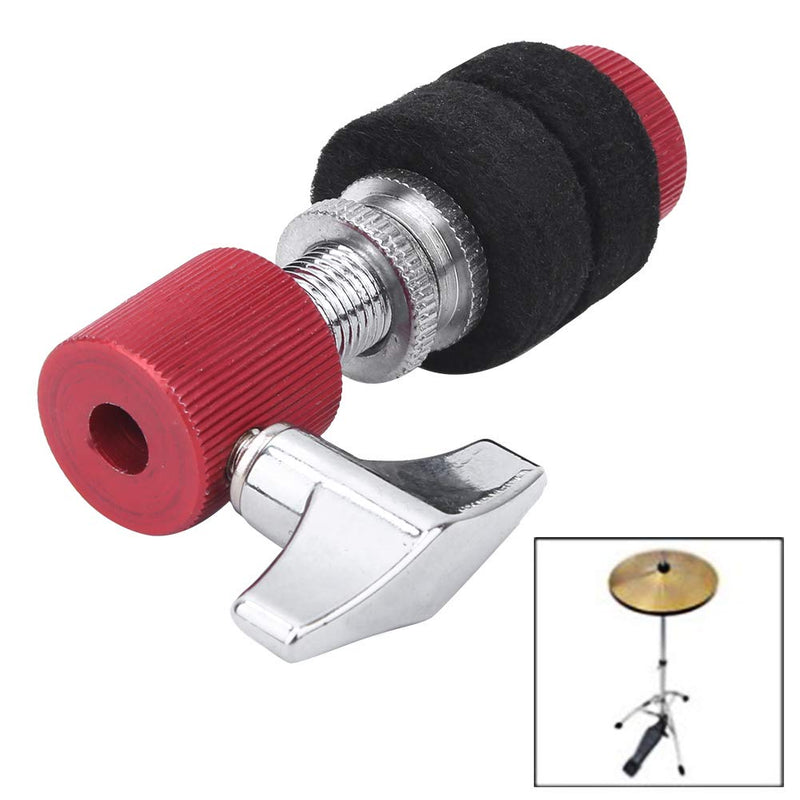 Bnineteenteam Hi Hat Clutch Red Black High Hat Clutch for Hi-Hat Cymbal Metal Hi-Hat Clutch Stand Drum Set Accessory