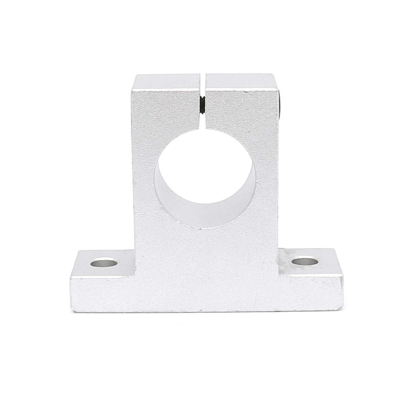 FKG SK30 Aluminum Linear Motion Rail Clamping Guide Support for 30mm Diameter Shaft, Set of 2