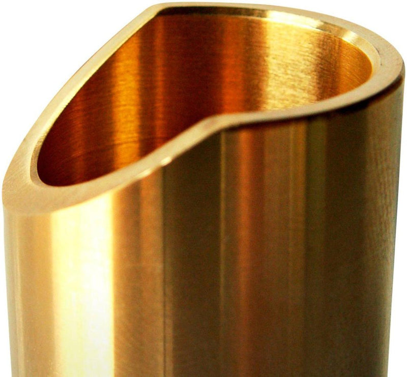 The Rock Slide Polished Brass Slide - Large