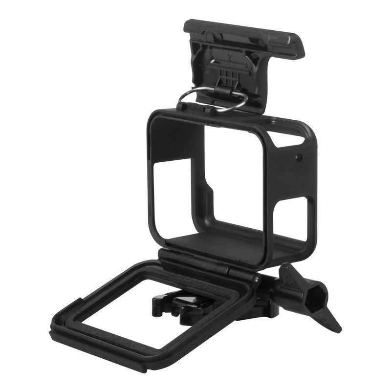 [AUSTRALIA] - Kourpar Protective Housing Case Compatible with GoPro Hero7 Black Camera Frame Protector for Hero 7 Silver Holder Mounts for Hero7 White Border for Go pro Hero 6 Black Shell Fit go-pro Hero 5 