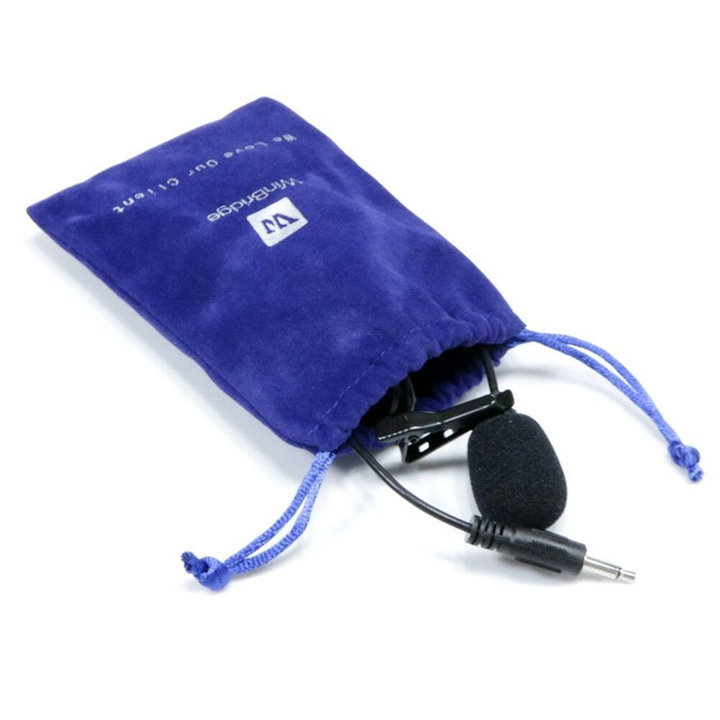 [AUSTRALIA] - WinBridge Portable Collar Clip Microphone 3.5mm Audio Compatible with All WinBridge Voice Amplifiers S6 